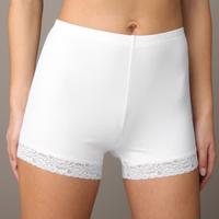 2 db sztreccs pamutból és csipkéből készült boxeralsó készlet