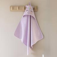 Baba törölköző kapucnival Unicorn