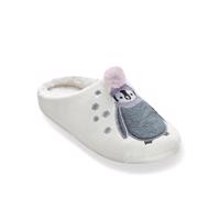 Fleece papucs Pingvin motívummal