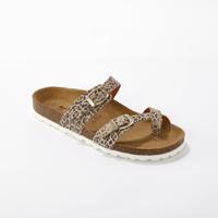 Flip flop papucs leopárd mintával