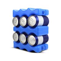 Formatervezett jégakku - 600 ml - 6 db italospalacknak