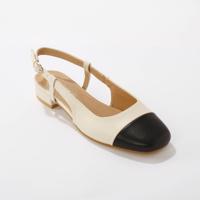 Kéttónusú slingback szivattyúk