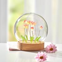 LED-es üveggömb Tulipánok