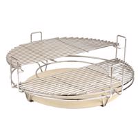 M grillrács rendszer + deflektor / indirekt sütőkő