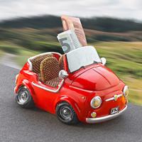 Persely „Cabrio”