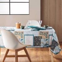 Terítő patchwork levélmintával