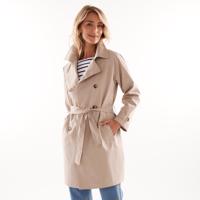 Vízálló trench coat levehető övvel